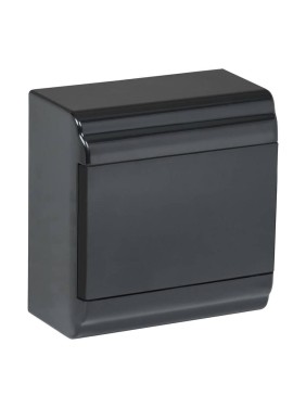 Модульный корпус IEK пластиковый, навесной, ЩРН-П-6 PRIME черный IP41 MKP13-N-01-06-41-K02