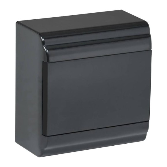 Модульный корпус IEK пластиковый, навесной, ЩРН-П-6 PRIME черный IP41 MKP13-N-01-06-41-K02