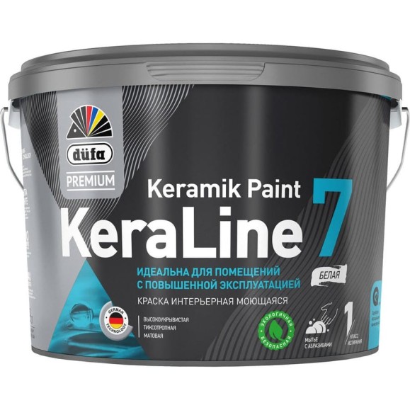 Краска Dufa Premium ВД KeraLine 7, база 3, 2,5 л МП00-006522 Краска Dufa Premium ВД KeraLine 7, база 3, 2,5 л МП00-006522
