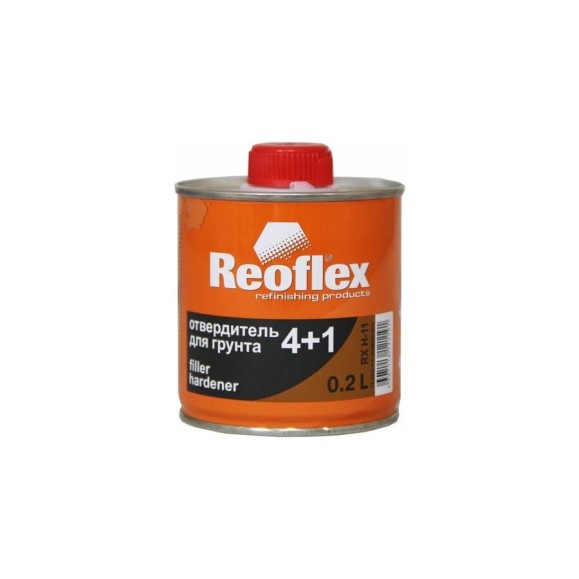 Отвердитель для грунта Reoflex 4+1, 0.2 л RX H-11/200 Отвердитель для грунта Reoflex 4+1, 0.2 л RX H-11/200