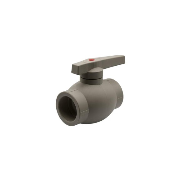 Шаровой кран VRT 50, ручка, PP-R EVER plast, серый 538456 Шаровой кран VRT 50, ручка, PP-R EVER plast, серый 538456