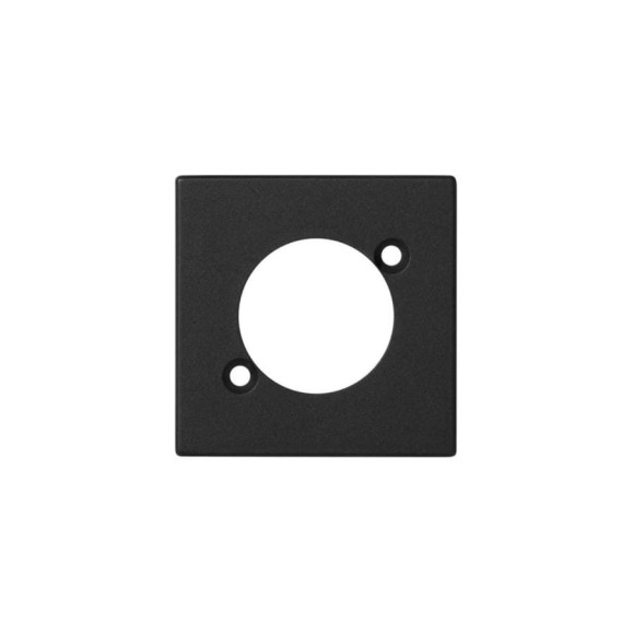Плата Simon для установки разъёмов XLR симметричной передачи сигналов, К45, графит K122-14