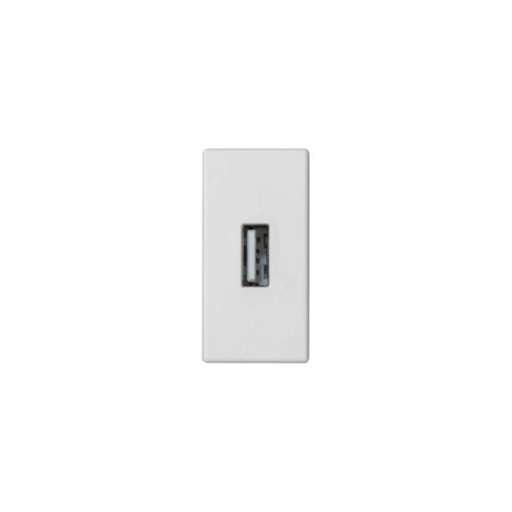Плата с разъёмом USB 2.0 Simon тип А, 1/2 К45, винтовой зажим, белый K128B-9 Плата с разъёмом USB 2.0 Simon тип А, 1/2 К45, винтовой зажим, белый K128B-9