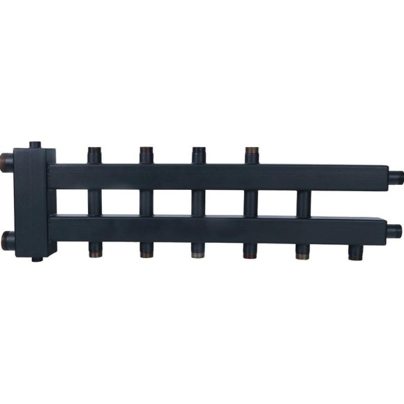 Коллектор дублер с гидроразделителем ROMMER на 3+2+1 контура RDG-0018-024036 RG008U48TCBFLD