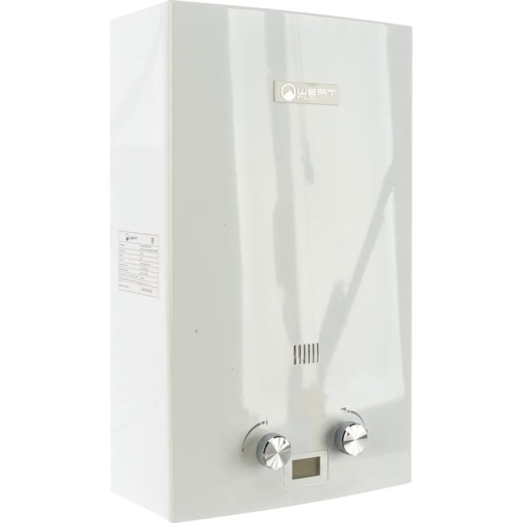 Газовый проточный водонагреватель WERTRUS 10E WHITE W1402 Газовый проточный водонагреватель WERTRUS 10E WHITE W1402