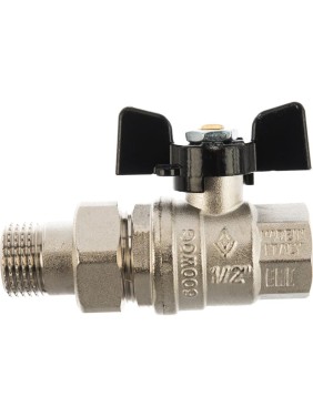 Шаровый кран с полусгоном Bugatti OREGON 1/2" в/н бант артикул 3220027 ИС.081016