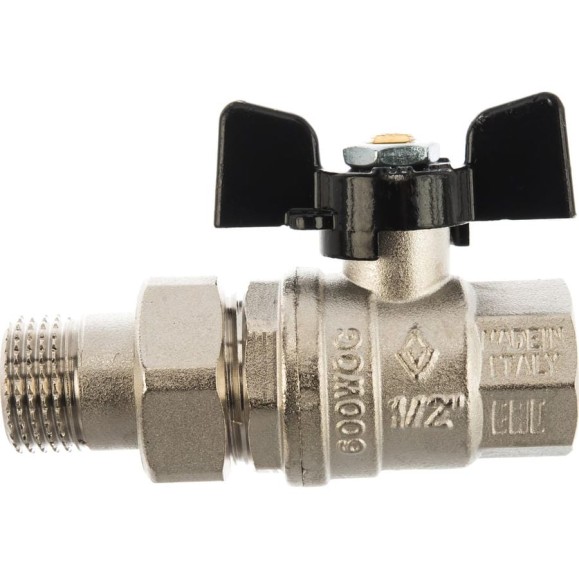 Шаровый кран с полусгоном Bugatti OREGON 1/2" в/н бант артикул 3220027 ИС.081016