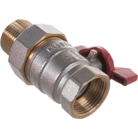 Шаровой кран Terma RED 3/4 с американка 26149