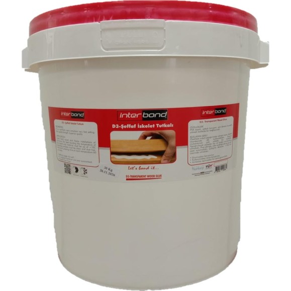 Клей Interbond 30 kg PVAc Wood Glue ПВА Д3 00-00000247 Клей Interbond 30 kg PVAc Wood Glue ПВА Д3 00-00000247