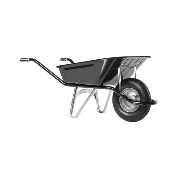 Тачка Haemmerlin CARGO EXCELLIUM 100 л, окрашенный кузов, колесо пневмо с подшипником 1041 DG 400 RAB 301110710