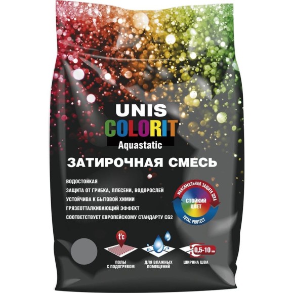 Затирка UNIS Colorit шампань 2кг 11602921 Затирка UNIS Colorit шампань 2кг 11602921