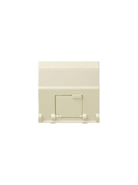 Адаптер со шторками на 1 коннектор Simon AMP UTP, FTP, SYSTYMAX RJ12, UTP, S27, слоновая кость 27081-32