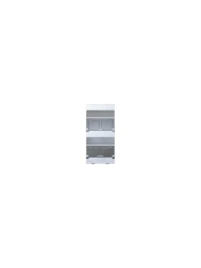 Наклонный адаптер Simon на 4хRJ45 коннектора, S-модуль, алюминий S80C-8