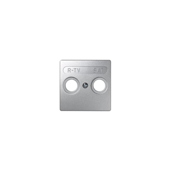 Накладка на телевизионную розетку Simon R-TV-SAT, S73 Loft, алюминий 73097-63