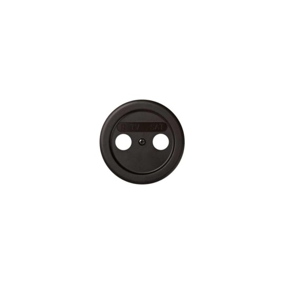 Накладка на телевизионную розетку Simon R-TV+SAT, цифровая, S88, коричневый 88097-32