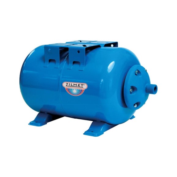 Гидроаккумулятор ULTRA-PRO EVO (50 л; 10 бар; 1" G) горизонтальный синий Zilmet 11V0005001