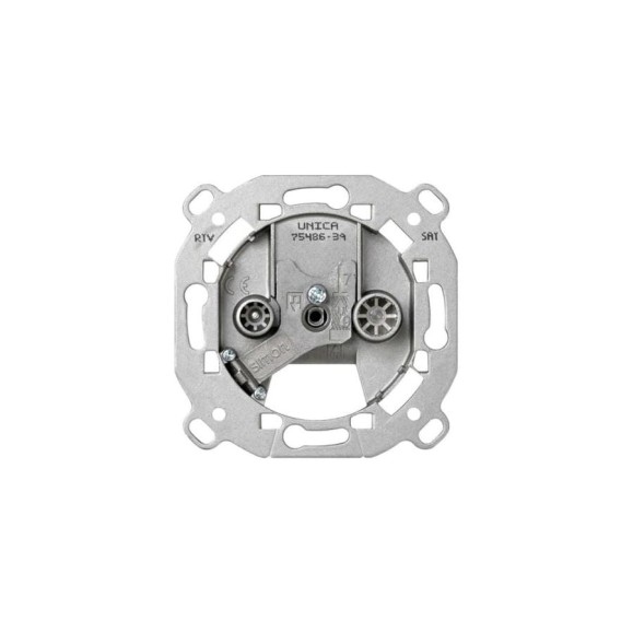 Розетка R-TV+SAT Simon одиночная аналоговый сигнал, S82, S82N, S88, S82 Detail 75486-39 Розетка R-TV+SAT Simon одиночная аналоговый сигнал, S82, S82N, S88, S82 Detail 75486-39