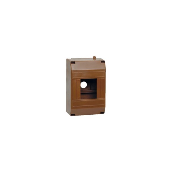 Бокс EKF КМПН, 1/4 темное дерево инд. штрих-код PROxima pbm40-n-4-dark