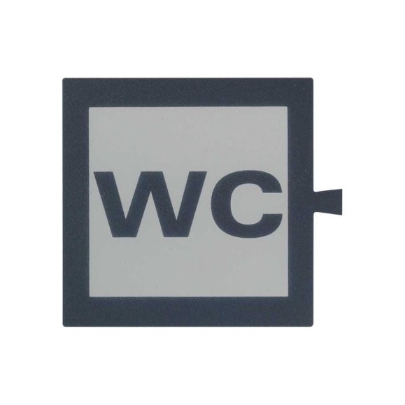 Пиктограмма WC Simon S82, S82N, S82 Detail, бело-чёрный 82962-63
