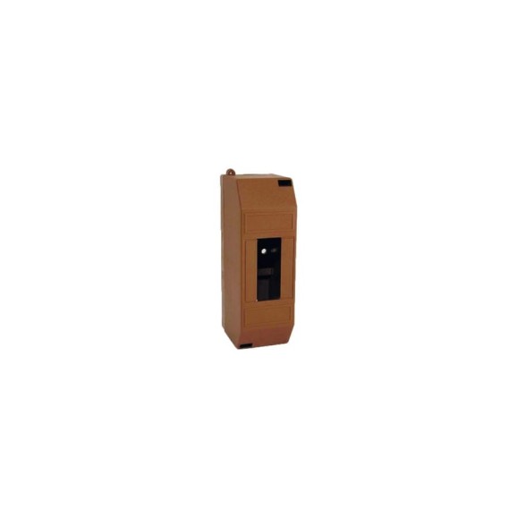 Бокс EKF КМПН, 1/2 темное дерево инд. штрих-код PROxima pbm40-n-2-dark