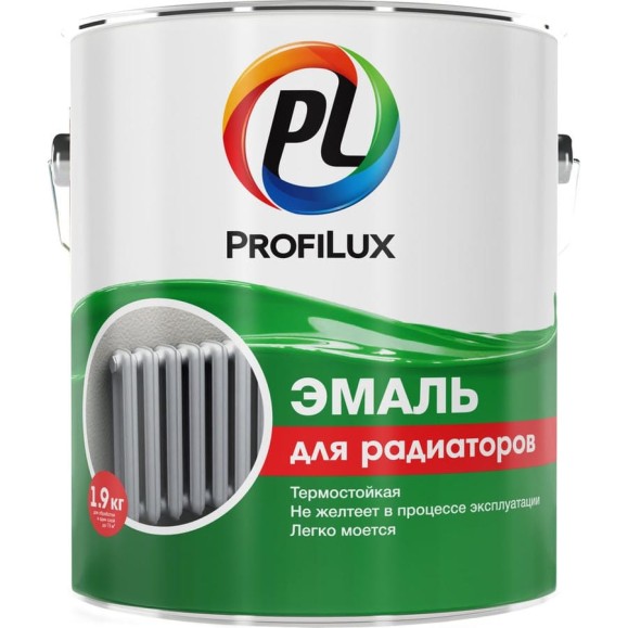 Эмаль Profilux для радиаторов 1,9 кг МП000019576