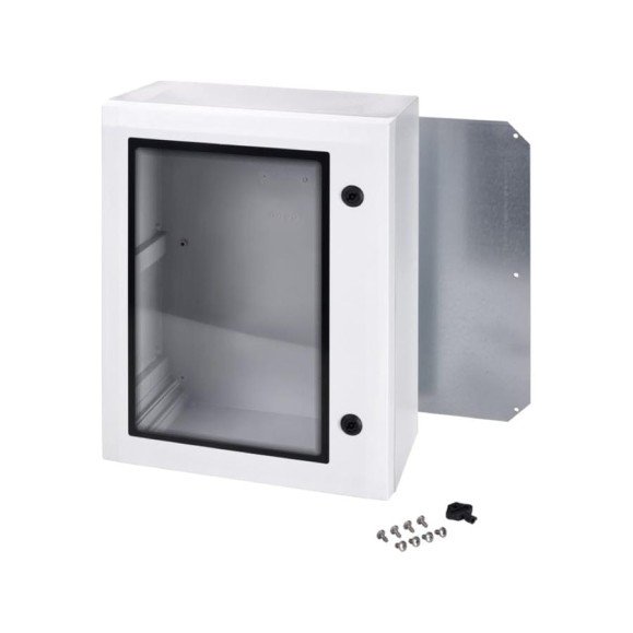 Армированный шкаф Fibox ARCA 504021W PC, дверца с прозрачным смотровым окном 00335582 Армированный шкаф Fibox ARCA 504021W PC, дверца с прозрачным смотровым окном 00335582