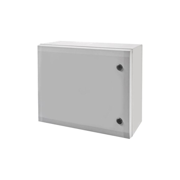 Армированный шкаф Fibox ARCA 405021 PC, серая дверца, два замка 00334823
