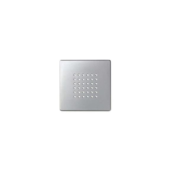 Накладка на звонок Simon, динамик встр., fm-тюнер, S82, 82N, алюминий 82052-33