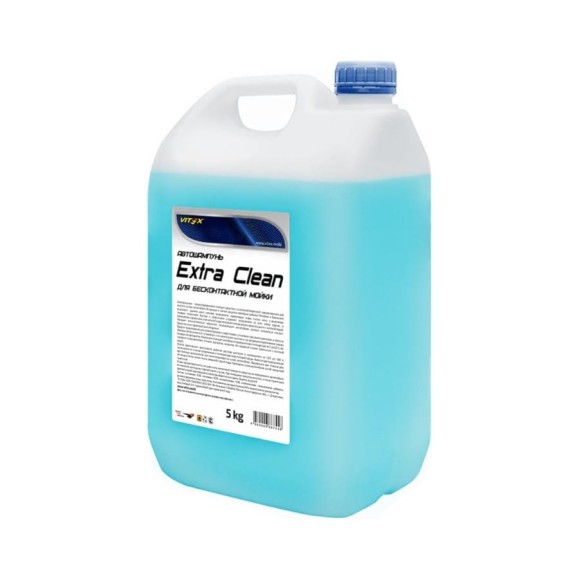 Автошампунь Extra Clean синий 5 кг для бесконтактной мойки VITEX V900404