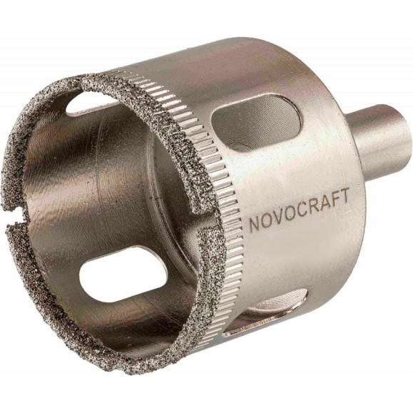 Коронка алмазная по стеклу и керамике (32х56 мм) Novocraft KAC032056301 Коронка алмазная по стеклу и керамике (32х56 мм) Novocraft KAC032056301