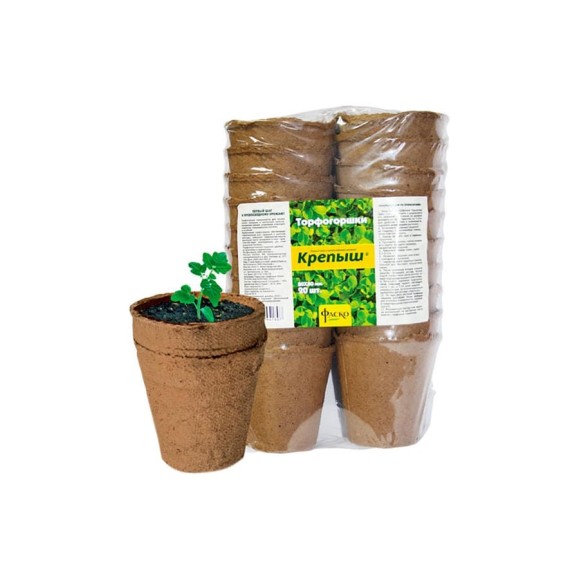 Торфогоршки Фаско Крепыш круглые, 80х80, 20 шт. Of000083965
