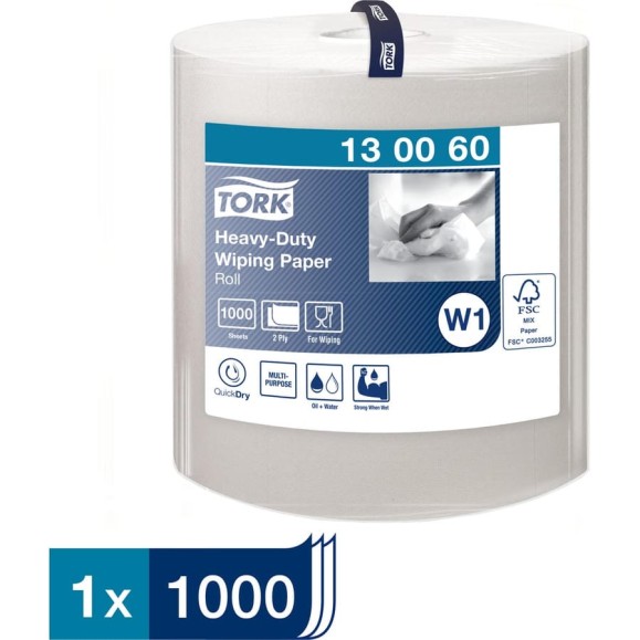 Индустриальная бумага TORK арт. 130060 Adv Wiper 430 W1 Performance 11106