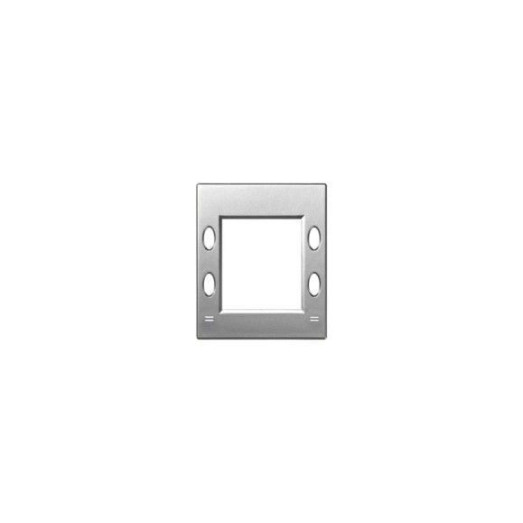 Накладка для механизмов контроля времени Simon, S82C, алюминий 82555-53