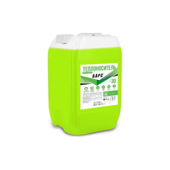Теплоноситель БАРС ECOLOGY EXTREME -30, 10 кг TNNBARS00454 Теплоноситель БАРС ECOLOGY EXTREME -30, 10 кг TNNBARS00454