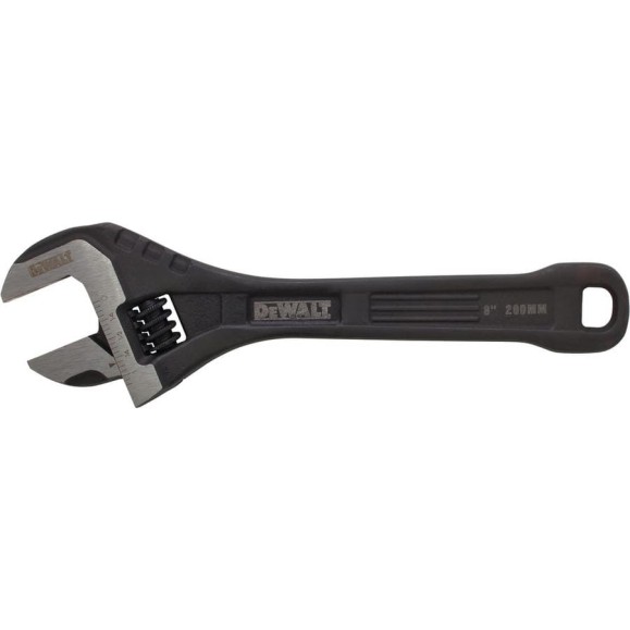 Разводной ключ DEWALT цельностальной, 8"-200 мм DWHT80267-0 Разводной ключ DEWALT цельностальной, 8"-200 мм DWHT80267-0