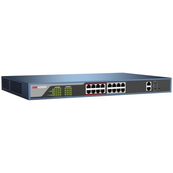 Коммутатор Hikvision Ethernet, PoE DS-3E1318P-E УТ-00005695 Коммутатор Hikvision Ethernet, PoE DS-3E1318P-E УТ-00005695