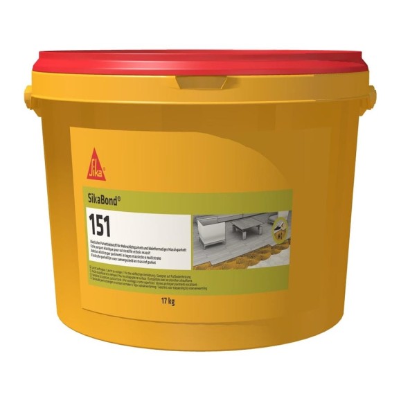 Клей для паркета Sika Bond-151, ведро, 17 кг 134