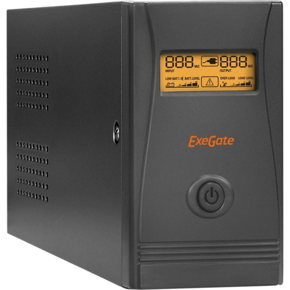 Источник бесперебойного питания ExeGate Power Smart ULB-650.LCD.AVR.EURO  285568