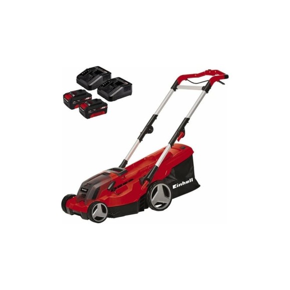 Аккумуляторная газонокосилка Einhell PXC GE-CM 36-37 Li (2x3,0Ah) 3413170