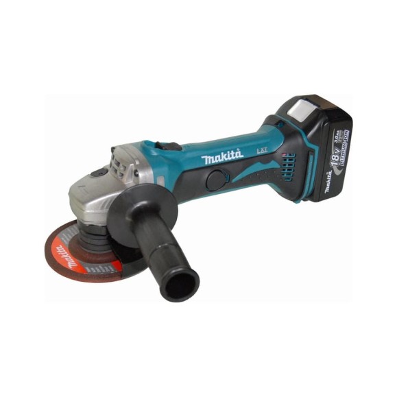Аккумуляторная угловая шлифмашина Makita LXT BGA 452 RFE