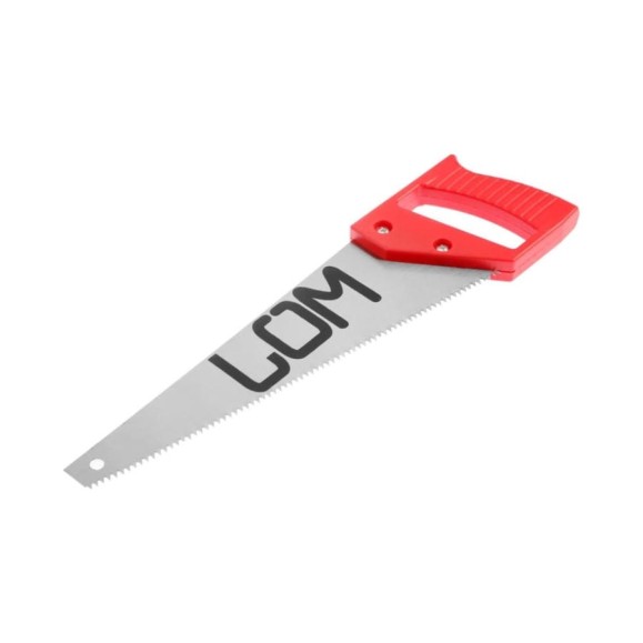 Ножовка по дереву LOM пластиковая рукоятка, 7-8 TPI, 300 мм 1818192