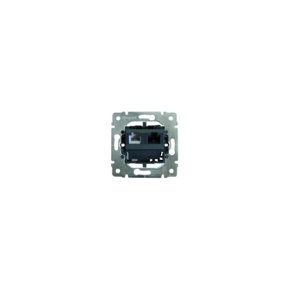 Механизм двойной розетки, RJ11+RJ45 Legrand PRO 21 775781