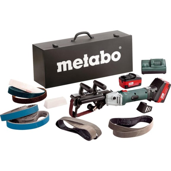 Аккумуляторная ленточная шлифмашина для труб Metabo RB 18 LTX 60 Set 18В 600192870