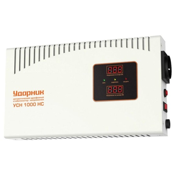 Автоматический настенный стабилизатор напряжения Ударник УСН 1000 НС 39445
