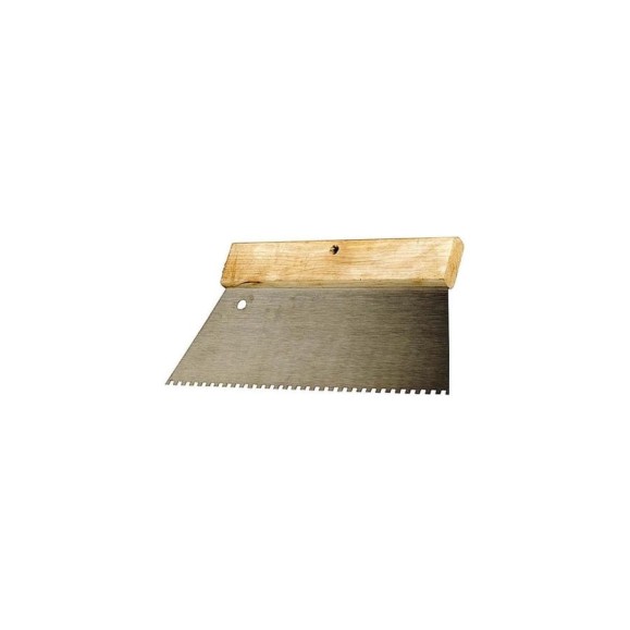 Малярный шпатель, зуб 4х4мм, 250мм STAYER 1025-4-25