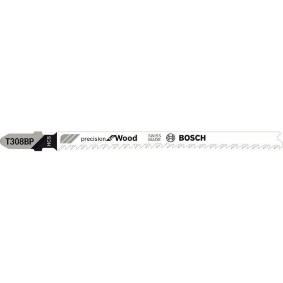 Лобзиковые пилки 2 шт. T308BP PrecWood Bosch 2609256794