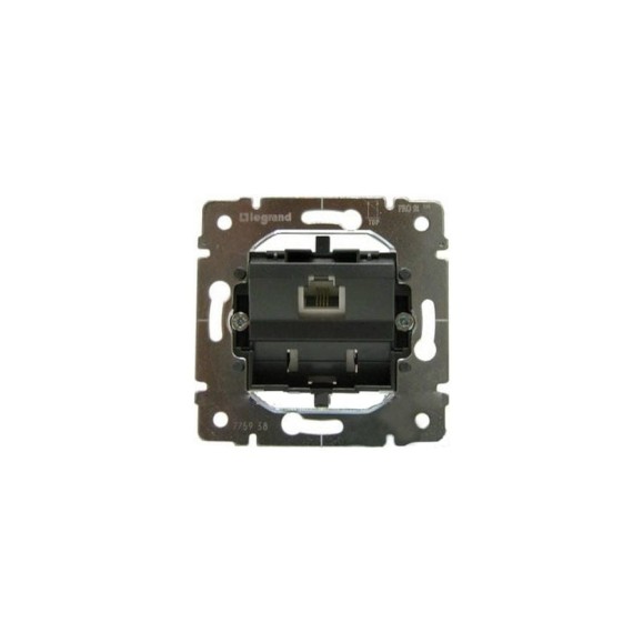 Механизм телефонной розетки, RJ11 Legrand PRO 21 775938 Механизм телефонной розетки, RJ11 Legrand PRO 21 775938