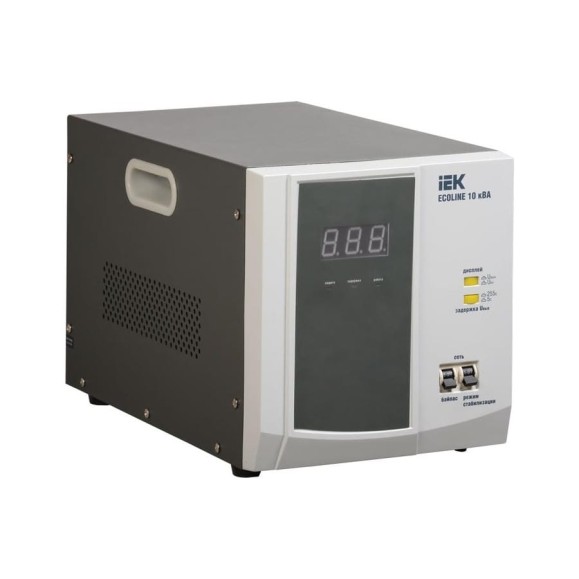 Переносной стабилизатор напряжения 10кВА IEK Ecoline 290119