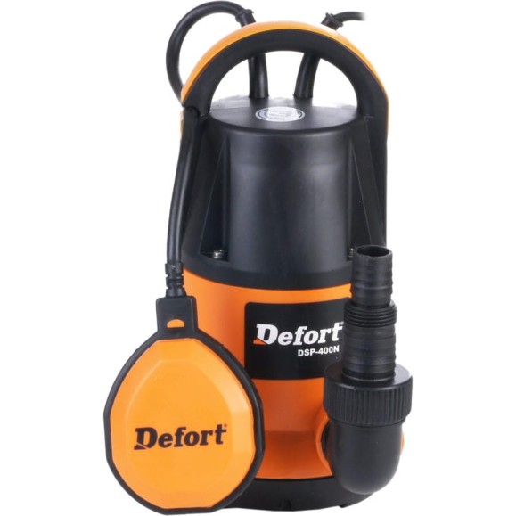 Погружной насос для чистой воды DEFORT DSP-400N 93728465 Погружной насос для чистой воды DEFORT DSP-400N 93728465