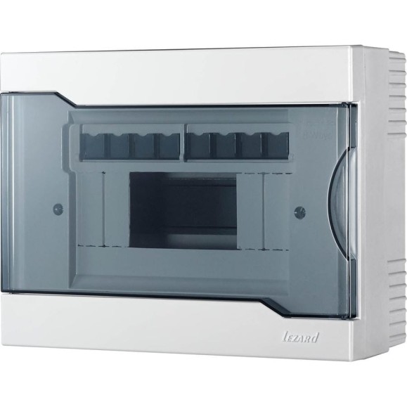 Щиток Lezard ЩРН-П-8 с прозрачной крышкой 730-2000-008